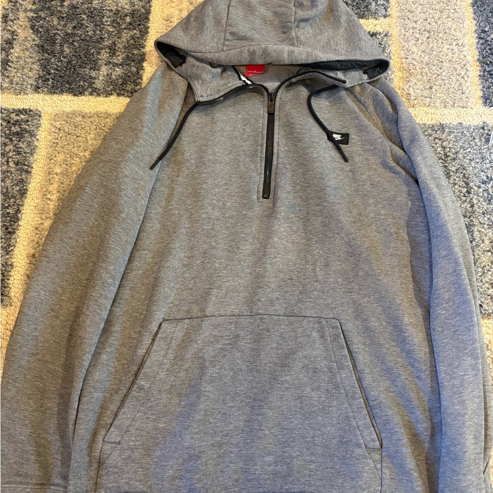 Nike Gray Zip-Up Jacket